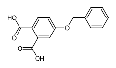 4-(benzyloxy)benzene-1,2-dicarboxylic acid Structure