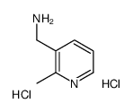 (2-Methylpyridin-3-Yl)Methanamine Dihydrochloride Structure