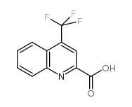 4-(Trifluoromethyl)quinoline-2-carboxylic acid structure