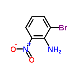 2-溴-6-硝基苯胺结构式