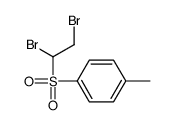 1-(1,2-dibromoethylsulfonyl)-4-methylbenzene Structure