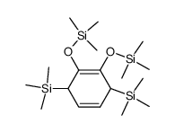 3,6-Bis-trimethylsilanyl-1,2-bis-trimethylsilanyloxy-cyclohexa-1,4-diene Structure
