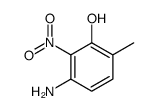3-amino-6-methyl-2-nitrophenol Structure