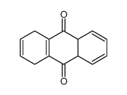 1,4,8a,10a-tetrahydroanthracene-9,10-dione Structure