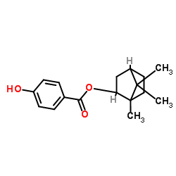 REL-4-羟基苯甲酸 (1R,2R,4R)-1,7,7-三甲基双环[2.2.1]庚-2-基酯图片