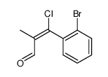 (E)-α-Methyl-β-chlor-o-bromzimtaldehyd Structure