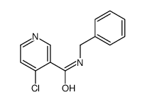 N-benzyl-4-chloropyridine-3-carboxamide Structure