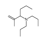 2-methyl-N,N-dipropylhex-1-en-3-amine Structure