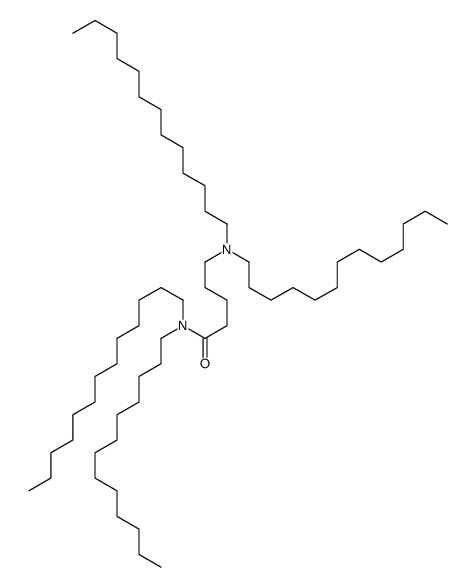 5-[di(tridecyl)amino]-N,N-di(tridecyl)pentanamide Structure