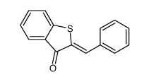 2-benzylidene-1-benzothiophen-3-one结构式