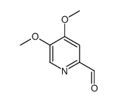 4,5-Dimethoxypicolinaldehyde Structure