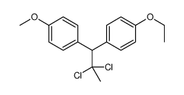 1-[2,2-dichloro-1-(4-ethoxyphenyl)propyl]-4-methoxybenzene结构式