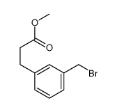 methyl 3-[3-(bromomethyl)phenyl]propanoate Structure