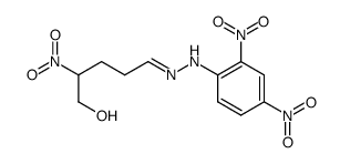 5-Hydroxy-4-nitropentanal-2.4-dinitrophenylhydrazon结构式