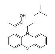 10-(3-Dimethylaminopropyl)-10H-phenothiazin-1-yl(methyl) ketone oxime结构式