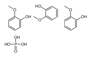 2-methoxyphenol,phosphoric acid Structure