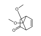 7,7-dimethoxybicyclo[2.2.1]hept-2-en-5-one结构式