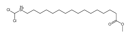 methyl 16-(dichloromethylsilyl)hexadecanoate Structure
