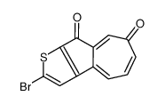 2-bromoazuleno[2,1-b]thiophene-7,9-dione结构式