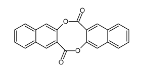 dinaphtho[2,3-b,2',3'-f][1,5]dioxocin-7,15-dione Structure