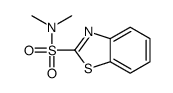 N,N-dimethyl-1,3-benzothiazole-2-sulfonamide Structure