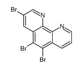 3,5,6-TRIBROMO-[1,10]PHENANTHROLINE结构式