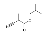 2-Cyanopropionic acid isobutyl ester Structure
