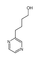 4-Pyrazin-2-yl-butan-1-ol结构式