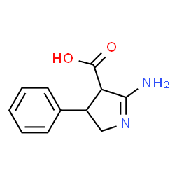 2H-Pyrrole-4-carboxylicacid,5-amino-3,4-dihydro-3-phenyl-(9CI)结构式