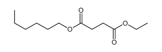 1-O-ethyl 4-O-hexyl butanedioate Structure