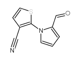 2-(2-formyl-1h-pyrrol-1-yl)thiophene-3-carbonitrile Structure