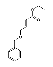 ethyl 4-phenylmethoxybut-2-enoate结构式
