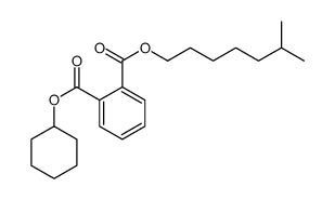 2-O-cyclohexyl 1-O-(6-methylheptyl) benzene-1,2-dicarboxylate Structure