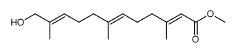 Methyl (2E,6E,10E)-12-Hydroxy-3,7,11-trimethyldodeca-2,6,10-trienoate Structure