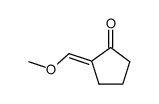 (E)-2-(methoxymethylene)cyclopentanone Structure