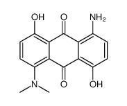 1-Amino-5-(dimethylamino)-4,8-dihydroxy-9,10-anthracenedione structure