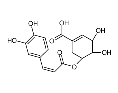 5-O-Caffeoylshikimic acid structure