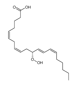 11-hydroperoxyeicosa-5,8,12,14-tetraenoic acid结构式