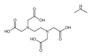 2-[2-[bis(carboxymethyl)amino]ethyl-(carboxymethyl)amino]acetic acid,N-methylmethanamine Structure