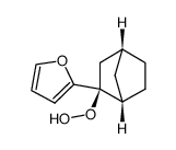 Hydroperoxide, (1S,2S,4R)-2-(2-furanyl)bicyclo[2.2.1]hept-2-yl (9CI) Structure