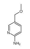 5-(methoxymethyl)pyridin-2-amine结构式