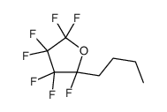 2-butyl-2,3,3,4,4,5,5-heptafluorooxolane Structure