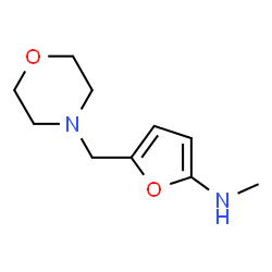 2-Furanamine,N-methyl-5-(4-morpholinylmethyl)-结构式