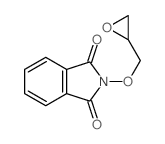 1H-Isoindole-1,3(2H)-dione,2-(2-oxiranylmethoxy)- structure