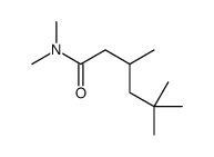 N,N,3,5,5-pentamethylhexanamide structure