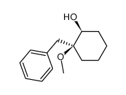2-benzyl-cis-2-methoxy-r-1-cyclohexanol结构式