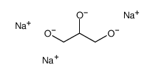 sodium dihydrogen propane-1,2,3-triolate Structure