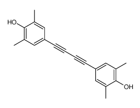 4-[4-(4-hydroxy-3,5-dimethylphenyl)buta-1,3-diynyl]-2,6-dimethylphenol Structure