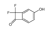Bicyclo[4.2.0]octa-1,3,5-trien-7-one,8,8-difluoro-3-hydroxy- structure
