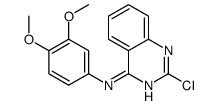 2-chloro-N-(3,4-dimethoxyphenyl)quinazolin-4-amine Structure